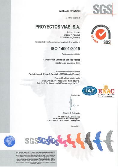 certificado 14001